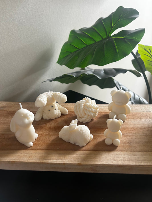 Witte set - kaarsen
