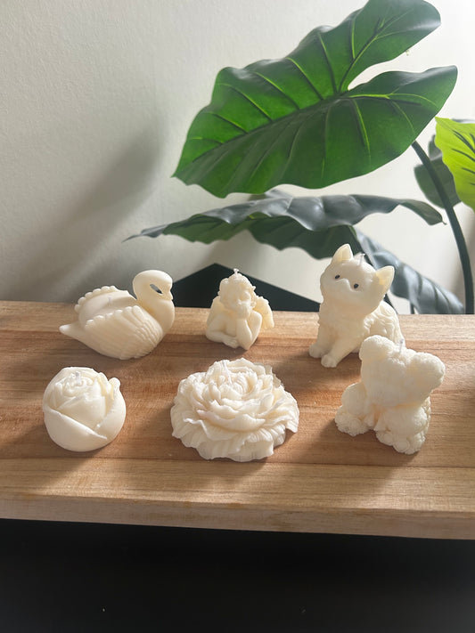 Witte set - kaarsen