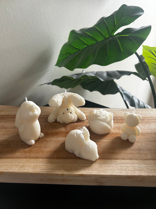 Witte set - kaarsen